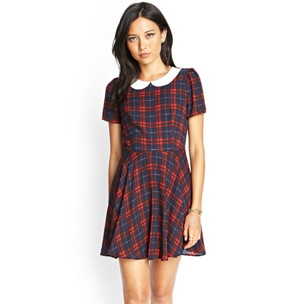 Plaid dress